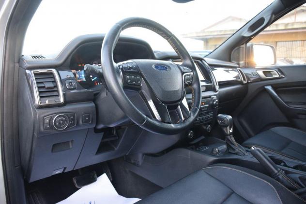 FORD Ranger PICK UP 4X4 - 2.0TDCi 170CV AUTOMATICA DC Wildtrak 5pt. IVA DETR. NAV - CAM - ADAS - SENSORI - PELLE - CRUISE - BT - LED - AUTOPARK - SARA - Foto 5