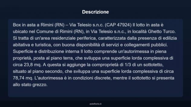 Immobile in asta di 23 m² in vendita a Rimini - Foto 10