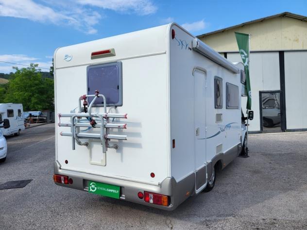 CAMPER BLUCAMP FORD MANSARDATO 7 POSTI DOPPIA DINETTE GENERALI CAMPER - Foto 4