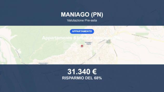 Immobile in asta di 149 m² con più di 5 locali in vendita a Maniago
