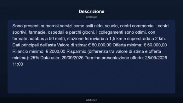 Immobile in asta di 81 m² in vendita a Terni - Foto 18