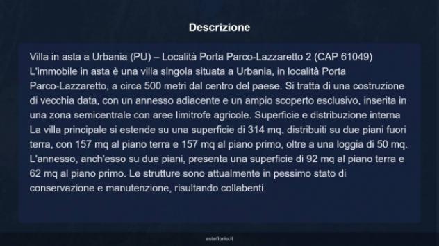 Immobile in asta di 314 m² in vendita a Urbania - Foto 7