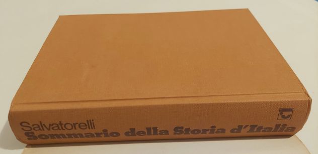 Sommario della storia d'Italia di Luigi Salvatorelli Ed.CDL licenza Einaudi,1980 - Foto 4