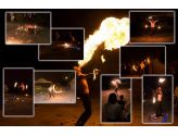 trampolieri giocolieri spettacolo fuoco artisti da strada 3478497587