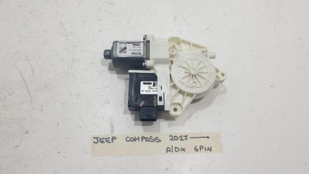 MOTORINO ALZAVETRO ANTERIORE DESTRA JEEP Compass Serie 6 PIN (16) - Foto 2