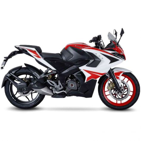 BAJAJ PULSAR terminale di scarico Leovince Gpr borsa serbatoio