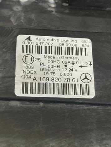 FARO ANTERIORE DESTRO MERCEDES Classe B W245 1° Serie A1698207861 640940 (0511) - Foto 5