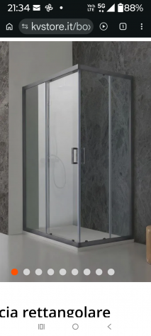 Box doccia da 70x90 h190
