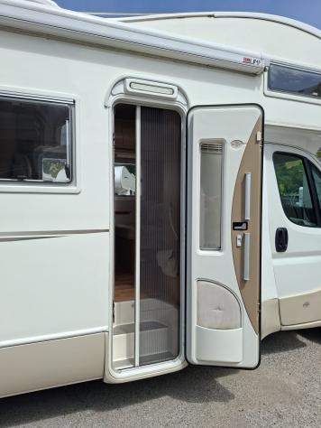 CAMPER RIMOR DUCATO MANSARDATO 6 POSTI GARAGE CLIMATIZZATORE FOTOVOLTAICO CAMPEGGIO USATI GENERALI 1728 - Foto 5
