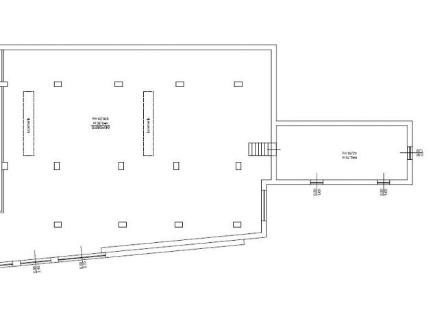 locazione locale industriale / artigianale / deposito 400 mq circa altezza 3,8 m