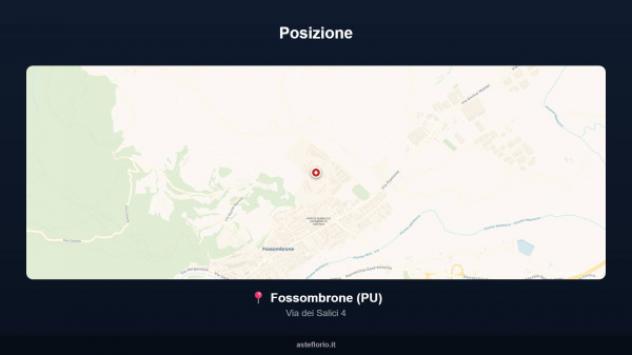 Immobile in asta di 100 m² con più di 5 locali e box auto in vendita a Fossombrone - Foto 6