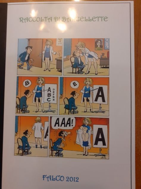 Rif.10° Libro con raccolta di barzellette