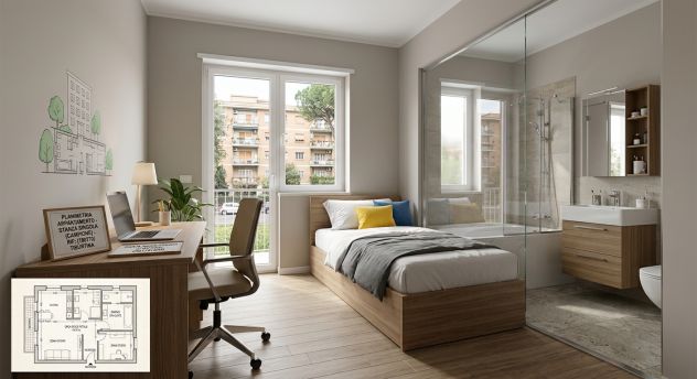 SINGOLA COLLI ALBANI CON BAGNO PRIVATO