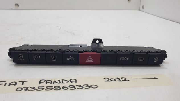 PULSANTIERA CENTRALE FIAT Panda 3° Serie 07355969330 (12) - Foto 3