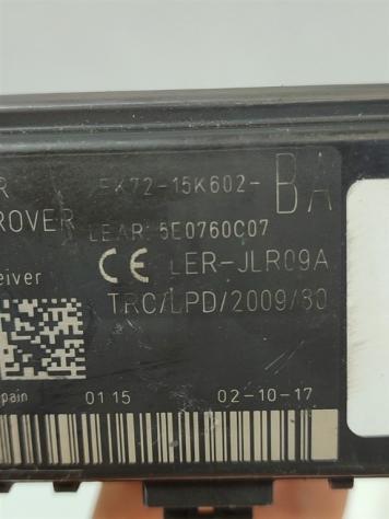 MODULO RICEVITORE TELECOMANDO LAND ROVER Discovery Sport (L550) FK72-15K602-BA 204DTD diesel 1999 (1418) - Foto 4