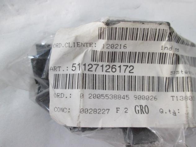 51127126172 SUPPORTO CENTRALE PARAURTI POSTERIORE MINI COOPER 1.6 B RICAMBIO NUOVO - Foto 3