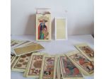 Tarocchi Liguri Piemontesi , un mazzo carte divinatorie ,con pieghevole storico