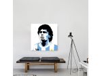 Quadro Pop Art dipinto a mano di Diego Armando Maradona