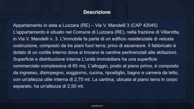 Immobile in asta di 65 m² in vendita a Luzzara - Foto 6