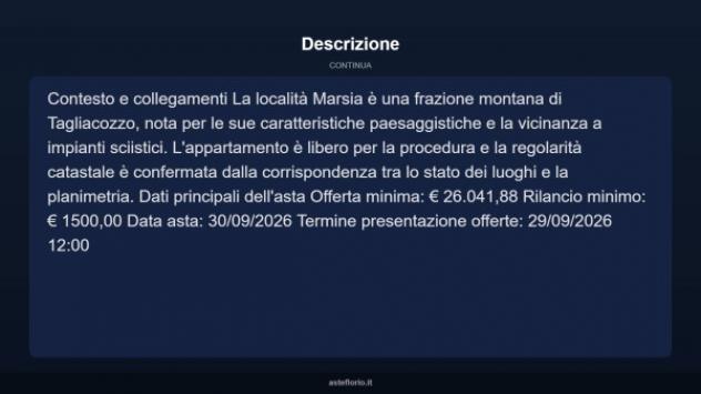 Immobile in asta di 86 m² in vendita a Tagliacozzo - Foto 5