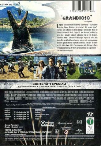 Jurassic World.Il parco è aperto(DVD)Colin Trevorrow(Regista) Universal Pictures - Foto 3