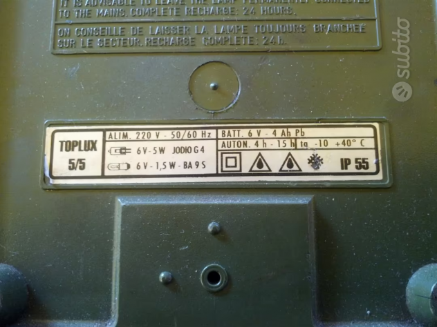 LAMPADA TORCIA TOP LUX OVA - Foto 7