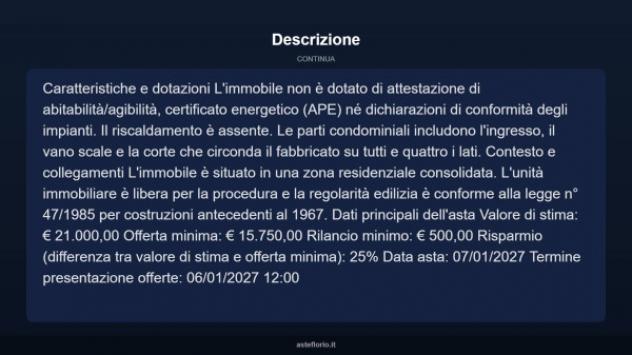 Immobile in asta di 63 m² in vendita a San Marcello Piteglio - Foto 5