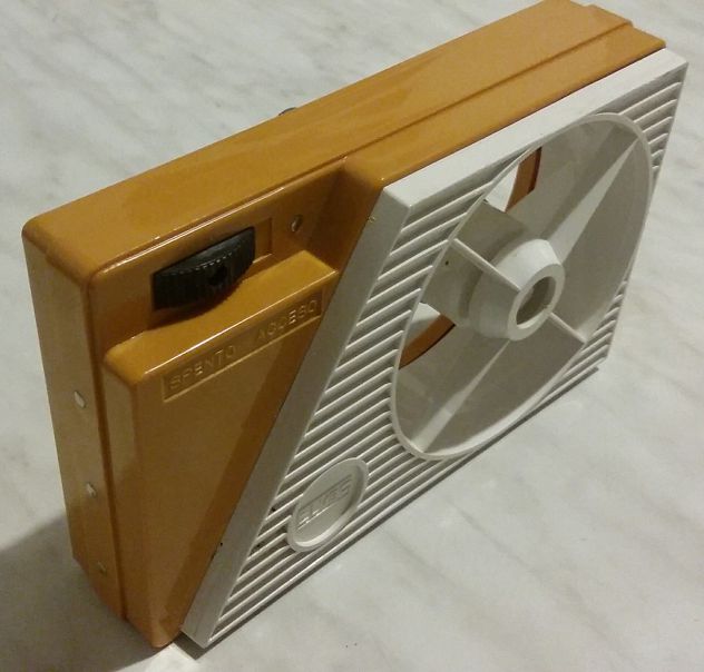 VENTILATORE TASCABILE D'EPOCA FRATELLI PAGANI MILANO DESIGN BATTERIA ART.11223 - Foto 6