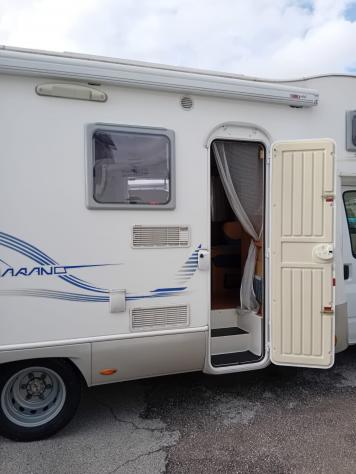 CAMPER RIMOR FORD MANSARDATO 6 POSTI CLIMATIZZATORE FOTOVOLTAICO GARAGE CAMPEGGIO USATO GENERALI 1754 - Foto 5