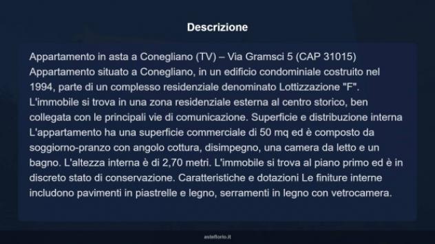 Immobile in asta di 50 m² in vendita a Conegliano - Foto 5