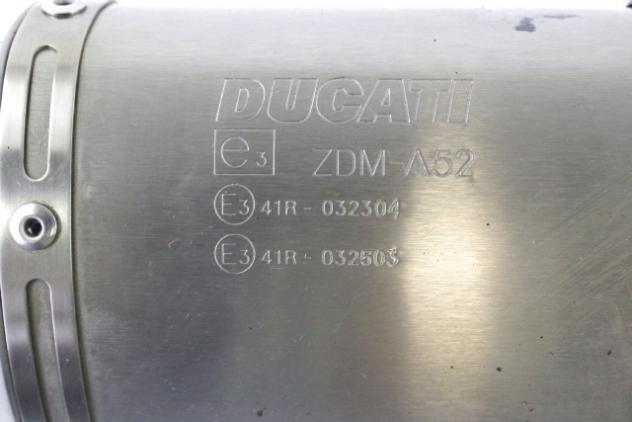 DUCATI 848 EVO CORSE 57311181A SILENZIATORE DI SCARICO DESTRA 11 - 13 RIGHT SILENCER - Foto 3