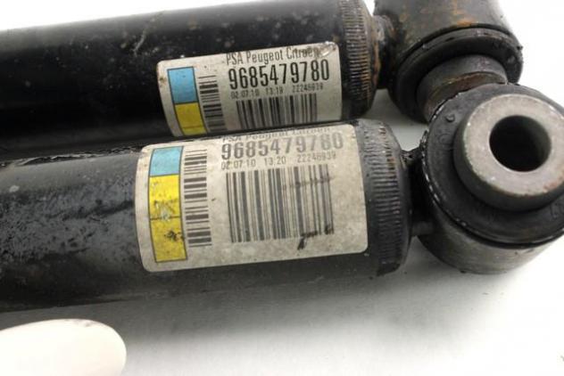 9685479780 COPPIA AMMORTIZZATORI POSTERIORI CITROEN C3 1.1 B 44KW 5M 5P (2010) RICAMBIO USATO - Foto 2
