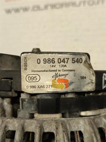 ALTERNATORE MERCEDES CLK Cabrio W209 0986047540 0986XA6271 112912 benzina 1 (03) - Foto 4