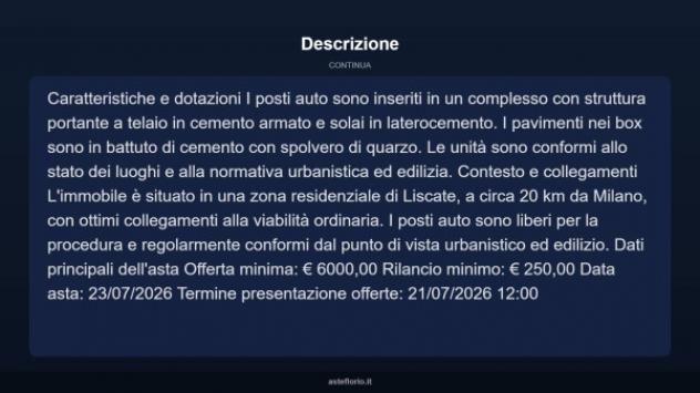 Immobile in asta di 26 m² in vendita a Liscate - Foto 10