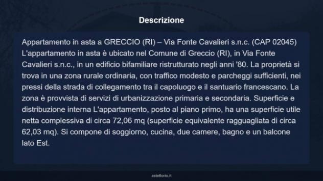 Immobile in asta di 72 m² in vendita a Greccio - Foto 14