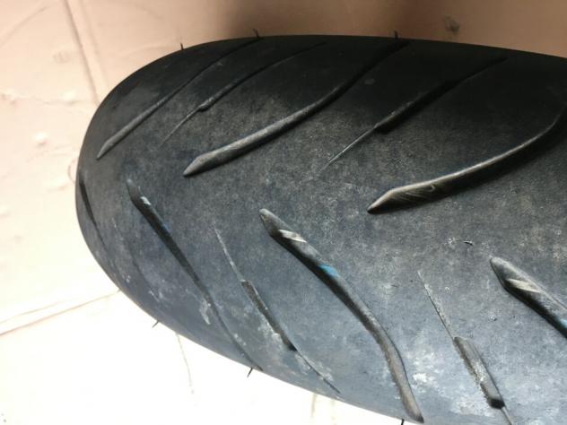 Ruota Posteriore Gomma nuova Cerchio Disco YAMAHA TMax 500 03 - Foto 6
