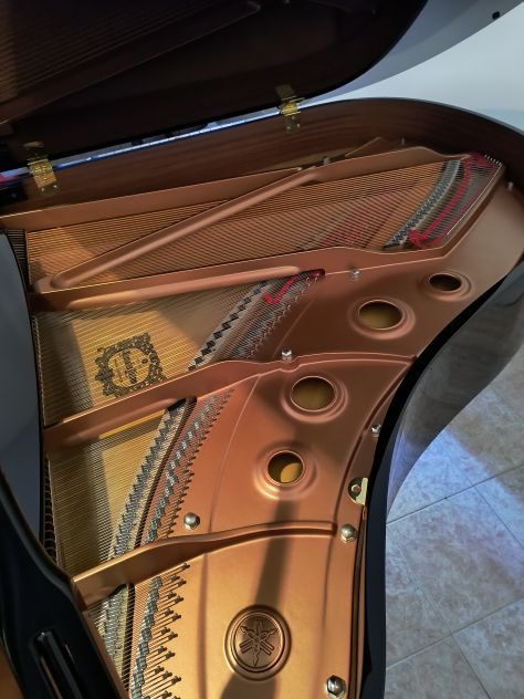 Pianoforte Yamaha C3 X ex demo con trasporto e panca inclusi - Foto 5