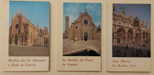 Tre Meraviglie di Venezia Vol.1-2-3 in cofanetto Editrice:Zanipolo, Venezia 1964 - Foto 9