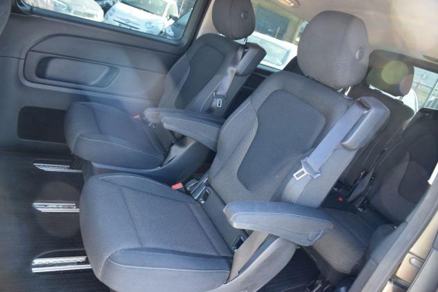 MERCEDES Classe V - 7 POSTI - 220CDI 163CV AUTOM. Executive Long - GANCIO TRAINO - SENSORI - CAM - CRUISE - BT - NAVI - ADAS - FULL LED - Foto 8