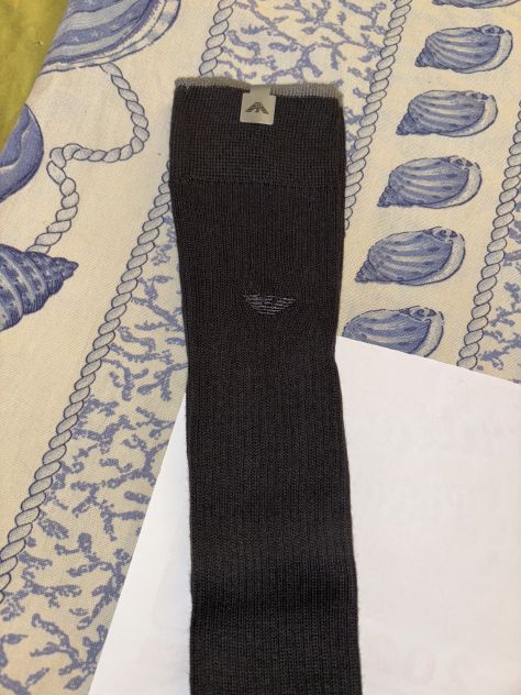 CALZE NUOVE LUNGHE FINO AL GINOCCHIO DA UOMO FIRMATE”EMPORIO ARMANI”ORIGINAL - Foto 2