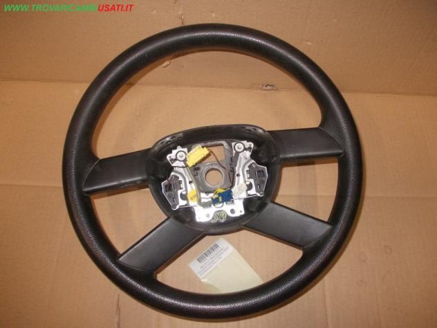 VOLANTE 4 RAZZE IN GOMMA NERO VOLKSWAGEN POLO (9N)  Meccanica  Sterzo  Volante  Volante VOLKSWAGEN - POLO - 01-05-2005 - 01-08-2009