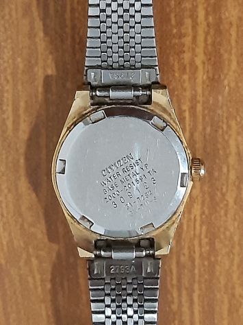 OROLOGIO VINTAGE CITIZEN ANNI '80 DORATO (REF. 31-7284) - FUNZIONANTE - Foto 3