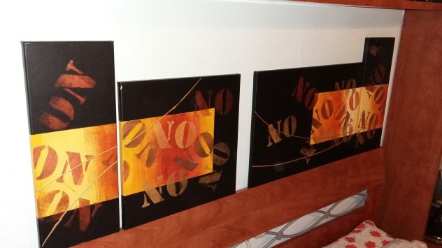COMPOSIZIONE GRAFICA (ABBINATA) DI 4 PANNELLI - Foto 3