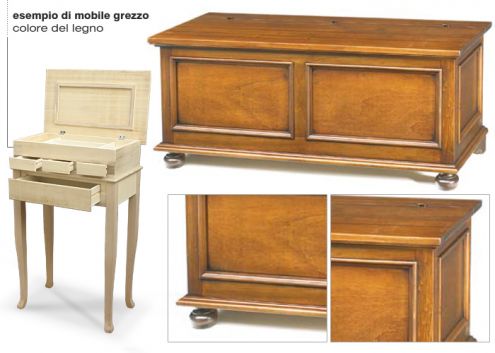 Cassapanca 120 x 44 (grezza) - Nuovo