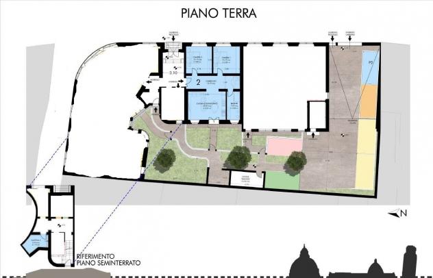 Appartamento in Vendita in zona CENTRO STORICO con giardino - Foto 3