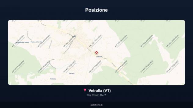 Immobile in asta di 127 m² con più di 5 locali e box auto in vendita a Vetralla - Foto 7