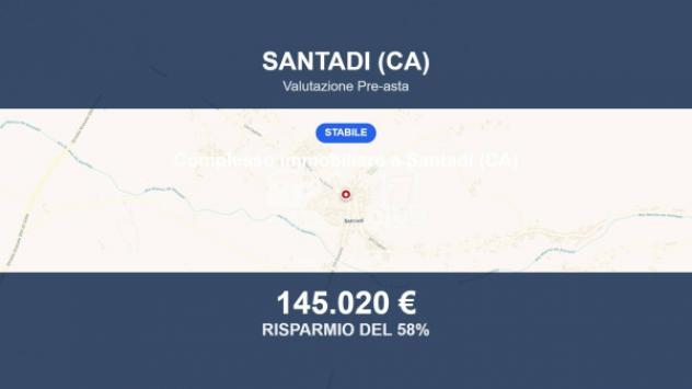Immobile in asta di 783 m² in vendita a Santadi