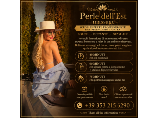 Massaggi - benessere Foggia - Le Perle dell'Est Massage Tel:3532156290