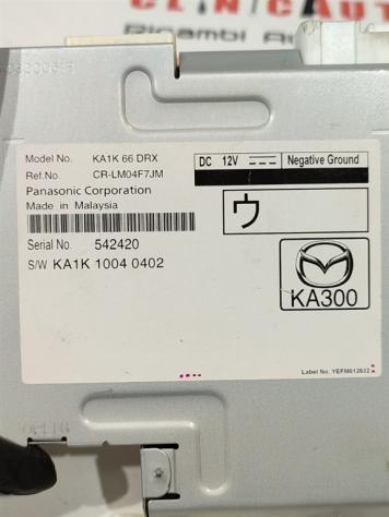 AMPLIFICATORE AUTORADIO MAZDA CX-5 Serie KA1K66DRX KA1K10040402 SH (1216) - Foto 2