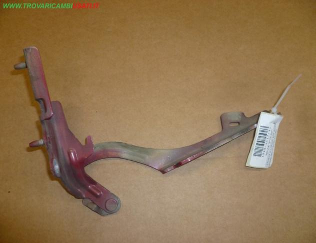 CERNIERA D.COFANO ANT. ROSSA - 9639584280 CITROEN C2 (A6)  Carrozzeria  Lamierati esterni  Cofano  Cerniera cofano  CITROEN - C2 - 01-09-2003 - 01-10-